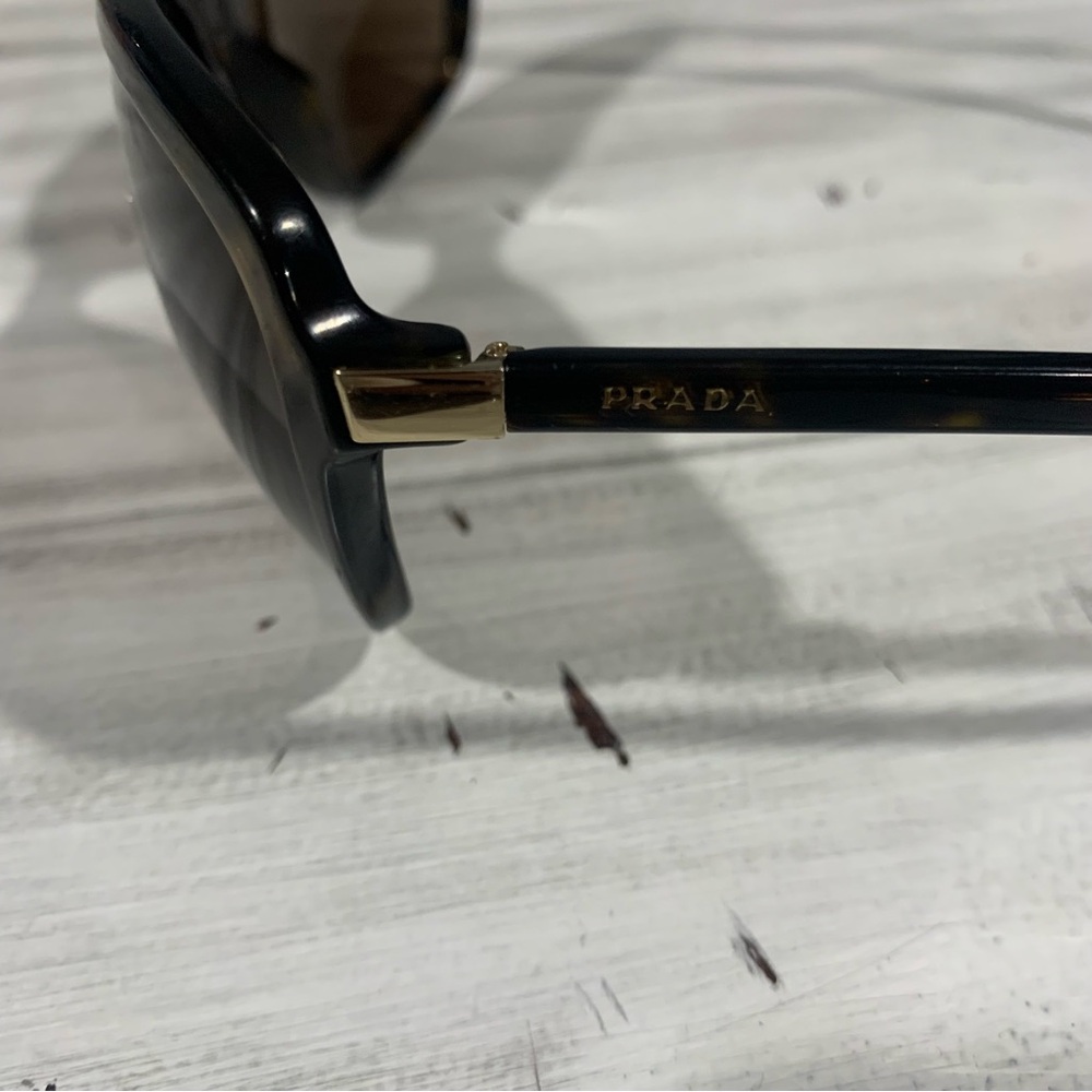 Prada Tortoise Shell Acetate Frame Gradient Tint … - image 5